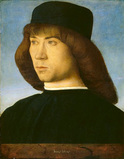 Portret van een jonge man, c.1490 door Giovanni Bellini